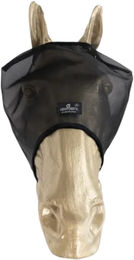 Kentucky Horsewear Fliegenmaske Classic ohne Ohren aus Mesh-Gewebe Schwarz Cob/VB – Bild 1 von 13