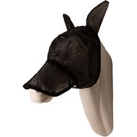 Produktbild von Kentucky Horsewear Fliegenmaske Heart Schwarz für Vollblut