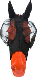 Kentucky Horsewear Fliegenmaske Slim Fit für Pferde und Ponys Schwarz aus Lycra – Bild 1 von 13