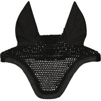 Produktbild von Kentucky Horsewear Fliegenmütze Wellington Plaited Glitter Rope Schwarz Full