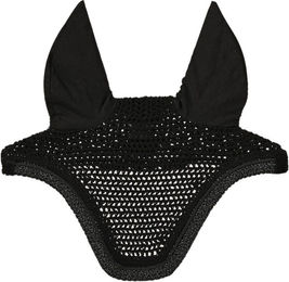 Kentucky Horsewear Fliegenmütze Wellington Soundless mit Glitter Rope in Schwarz – Bild 1 von 1