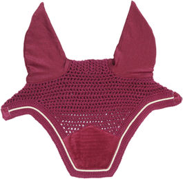 Kentucky Horsewear Fliegenmütze Wellington Velvet für Ponys in Fuchsia – Bild 1 von 1