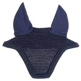 Kentucky Horsewear Fliegenmütze Wellington mit Metallkette Blau – Bild 1 von 6