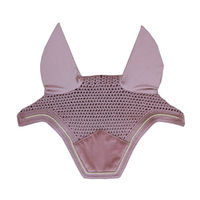 Produktbild von Kentucky Horsewear Fliegenmütze Wellington Velvet für Pferde in Rosa