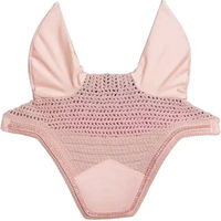 Produktbild von Kentucky Horsewear Fliegenohren Wellington Soundless Velvet Pearls Rosa für Warmblut