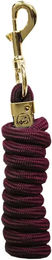 Kentucky Horsewear Führstrick Basic aus Nylon mit Karabinerhaken in Rot oder Lila - 2 m – Bild 1 von 3