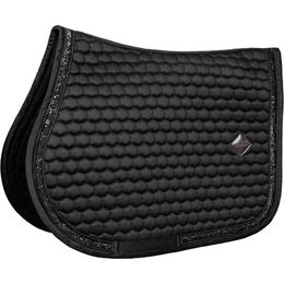 Kentucky Horsewear Full Springschabracke mit Glitzerband in Schwarz – Bild 1 von 6