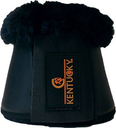 Kentucky Horsewear Gamaschen aus Kunstleder Braun Größe M - 1 Stk. – Bild 1 von 2