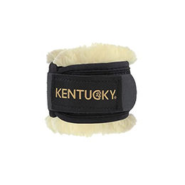 Kentucky Horsewear Gamaschen aus Neopren mit Fellimitat für Fohlen in Schwarz – Bild 1 von 10