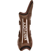 Produktbild von Kentucky Horsewear Gamaschen Elastic mit Gelenkschutz Braun Größe M aus Bambus