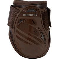 Produktbild von Kentucky Horsewear Gamaschen für Jungpferde Braun Größe L FEI Kunststoff