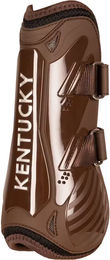 Produktbild von Kentucky Horsewear Gamaschen für Pferde aus Bambus mit Klettverschluss Braun Größe M
