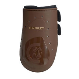 Kentucky Horsewear Gamaschen für Vollblut Pferde Braun mit Neopren und D3O-Schutz – Bild 1 von 1