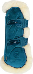 Produktbild von Kentucky Horsewear Gamaschen Vegan Sheepskin Tendon Boots mit Bambus und Elastic Velvet in Rot Größe M