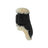 Produktbild von Kentucky Horsewear Gamaschen Young Horse Schwarz Größe M FEI Kunststoff