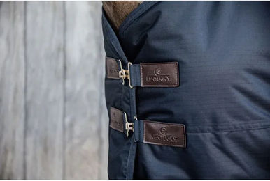 Kentucky Horsewear Ganzjahres-Pferdedecke Classic wasserdicht 150g Schwarz 165 – Bild 1 von 3