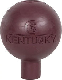 Kentucky Horsewear Gummiball als Strick- und Wandschutz für Pferde Größe S in Rot – Bild 1 von 4