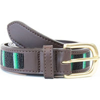 Produktbild von Kentucky Horsewear Gürtel Pearls aus Kunstleder in Schwarz oder Braun Größe XL