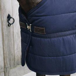 Kentucky Horsewear Hautfreundliche Unterdecke mit Plüsch 160 cm Blau - 150 g – Bild 1 von 10