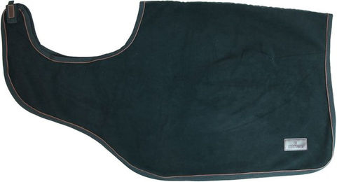 Kentucky Horsewear Heavy Fleece Ausreitdecke für Pferde in Tannengrün Größe L – Bild 1 von 1