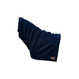 Kentucky Horsewear Heavy Fleece Pferdedecke mit Halsteil in Blau für Warmblut – Bild 1 von 5