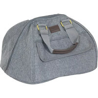 Produktbild von Kentucky Horsewear Helmtasche aus Kunstleder in Grau für Reiter