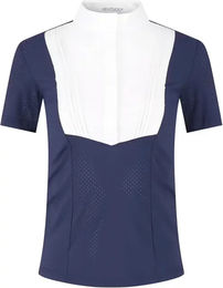 Kentucky Horsewear Heritage Air Reitshirt Damen Blau Größe 42 – Bild 1 von 4