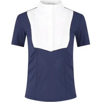 Produktbild von Kentucky Horsewear Heritage Air Reitshirt Damen Blau Größe 44