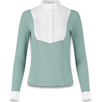 Produktbild von Kentucky Horsewear Heritage Air Show Reitshirt Damen Blau Größe 38