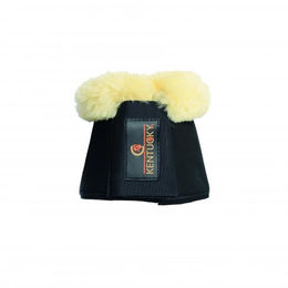 Kentucky Horsewear Hufglocken Solimbra mit Lammfell Schwarz Größe L - 1 Stk. – Bild 1 von 7