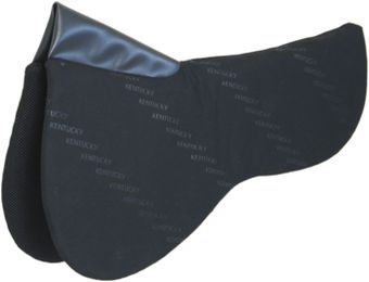 Kentucky Horsewear Impact Equalizer Half-Pad Sattelunterlage aus Memory-Schaum in Anthrazit 10 mm – Bild 1 von 1