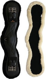Kentucky Horsewear Kurzgurt Fellimitat anatomisch elastisch schwarz Größe 70 – Bild 1 von 1