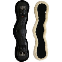 Produktbild von Kentucky Horsewear Kurzgurt Fellimitat anatomisch elastisch schwarz Größe 70