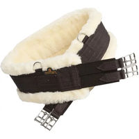 Produktbild von Kentucky Horsewear Lammfell Gurt für Pferde Schwarz