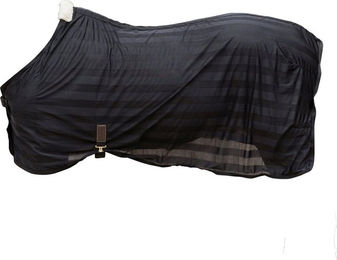 Kentucky Horsewear Leichte Mesh Fliegendecke für Pferde Schwarz 125 cm – Bild 1 von 10