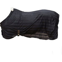 Produktbild von Kentucky Horsewear Leichte Mesh Fliegendecke für Pferde Schwarz 125 cm