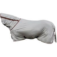 Produktbild von Kentucky Horsewear Mesh Fliegendecke Classic für Pferde Silber 145 cm