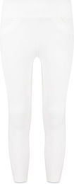 Kentucky Horsewear Miami Kniegrip Reitleggings für Mädchen Rosa Weiß – Bild 1 von 2