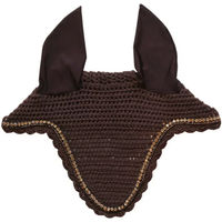 Produktbild von Kentucky Horsewear Ohrhaube Stone & Pearl für Pferde aus Neopren in Braun