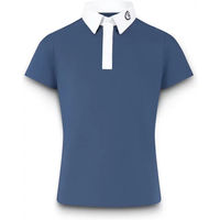 Produktbild von Kentucky Horsewear Osaka Turnier-Poloshirt für Kinder in Blau
