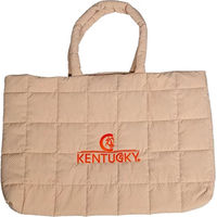 Produktbild von Kentucky Horsewear Padded Bag Steppentasche mit Logo in Beige