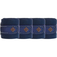 Produktbild von Kentucky Horsewear Polarfleece Gamaschen Pearls Blau Full