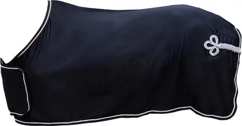 Kentucky Horsewear Prize Giving Fleece-Abschwitzdecke für Pferde in Blau oder Schwarz – Bild 1 von 3