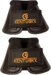 Kentucky Horsewear Pro Hufglocken aus Kunstleder Schwarz Größe L – Bild 1 von 1