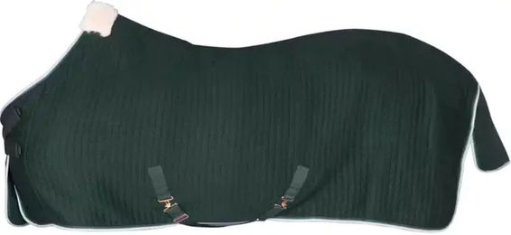 Kentucky Horsewear PROtherm Abschwitzdecke für Pferde Dunkelgrün 160 cm - 1 Stk. – Bild 1 von 8