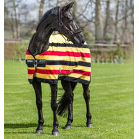 Produktbild von Kentucky Horsewear Rambo Deluxe Fleece-Abschwitzdecke für Pferde Größe 72 Blau