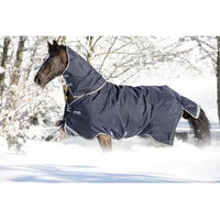 Produktbild von Kentucky Horsewear Rambo Duo Outdoor-Pferdedecke Blau 145 cm