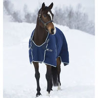 Produktbild von Kentucky Horsewear Rambo Optimo Stable Decke für Pferde 200g Blau - 200 g