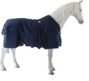 Kentucky Horsewear Rambo Optimo Stalldecke für Pferde mit 200g Füllung Blau – Bild 1 von 6