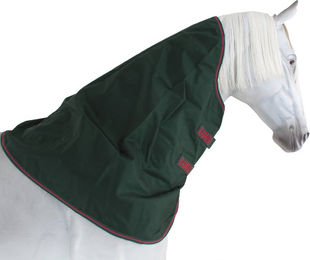 Kentucky Horsewear Rambo Original Hood Lite Pferdedecke Grün/Rot Größe S – Bild 1 von 2